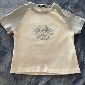 brandy heaven sent cropped baby t-shirt
